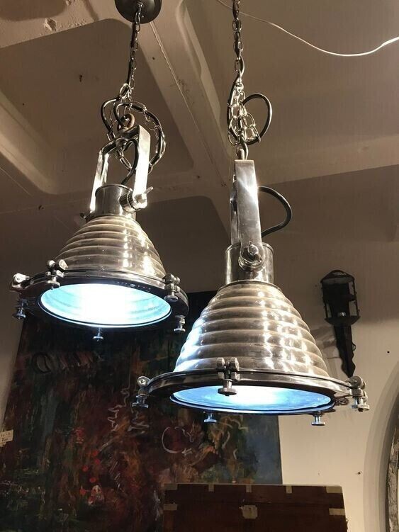 Lámpara colgante industrial vintage moderna para salón de café, modelo - 2...