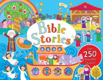 Never-Ending Sticker Fun: Bible Stories Spiral Harvest House Publ