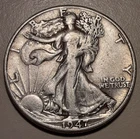 1947-D Walking Liberty Half Dollar Denver Mint US 90% silver coin (#63-5911/WB1)