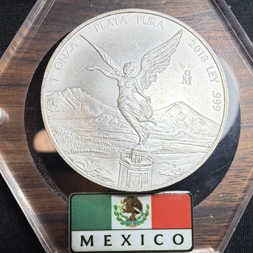 2018 Mexican Silver Libertad 1 oz — photo from the most recent tracked eBay sale