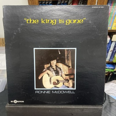 Ronnie McDowell -  The King {ELVIS} Is Gone  1977, Vinyl LP)  What A Way To Go 