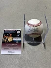 Bob Feller autographed baseball with JSA authentication HOF Cleveland Indians