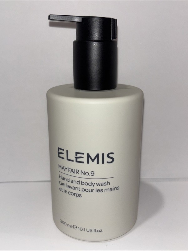 ELEMIS Mayfair No.9 Hand & Body Wash, Cleanses, Hydrates, 300 ml / 10.1 Fl Oz