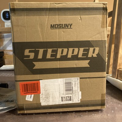 New Mosuny Exercise Stepper Machine With Resistance Bands And Digital Monitor