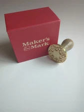 Makers Mark Whiskey Holiday Snowflake Ice Stamp New In Gift Box