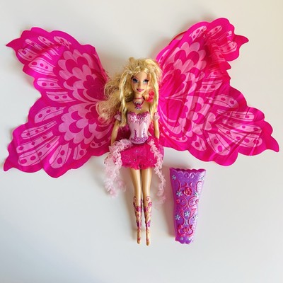 Vintage Barbie Fairytopia Mermaidia Fairy To Mermaid Tail Elina Transform  Doll UK