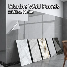 20pcs Marble Wall Panels Sticker Peel and Stick 23.6"X11.8" Bathroom Wall Decor