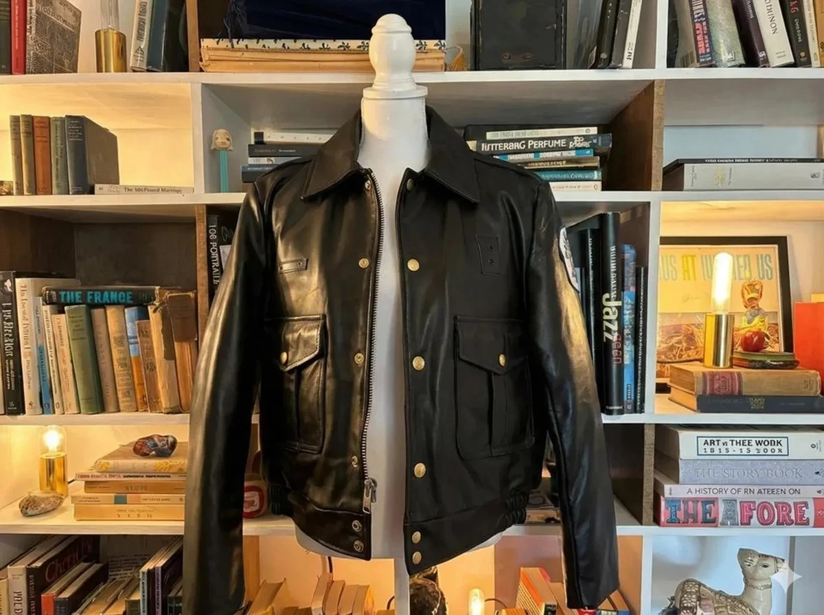 超激レア！人気商品75〜80's廃盤当時物CHICAGO POLICE 革ジャン Police Leather Outer Shell Jackets for Men for Sale - Shop New