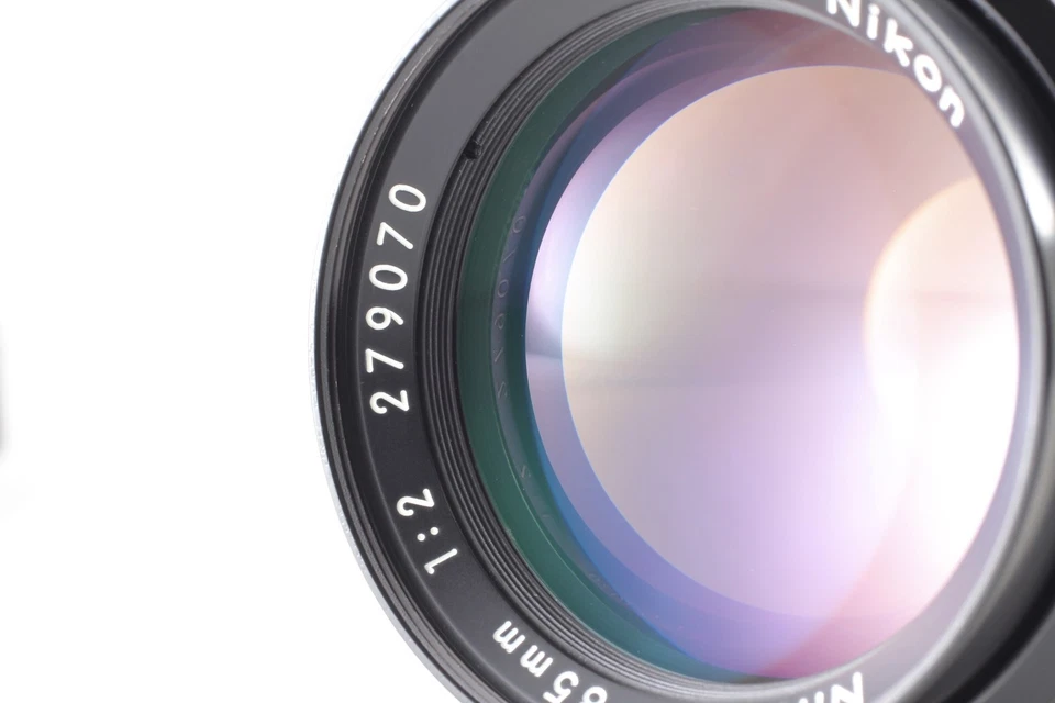 Tested! [Almost MINT] Nikon Ai-s 85mm f/2 Portrait Ais Nikkor MF Lens From JAPAN - Image 4 of 4