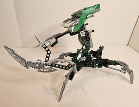 2004 LEGO Bionicle Titans Nidhiki 8622 Missing 1 Piece Has Kanoka Disk & Manual 