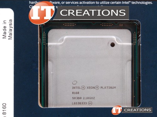 INTEL XEON PLATINUM 24 CORE 24C PROCESSOR 8160 2.10GHZ 33MB 150W CPU BX806738160 - Picture 3 of 3