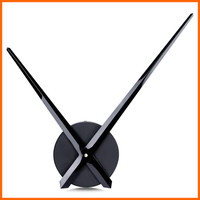 Wanduhr Modern 3D DIY Lautlos Metall 63 Cm Uhrzeiger Schwarz XXL 70-100