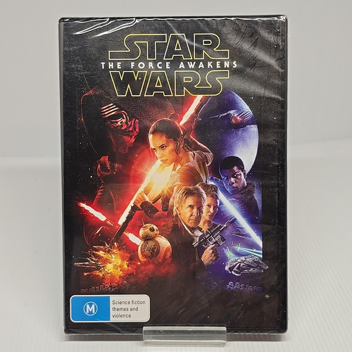 Star Wars-The Force Awakens (DVD, 2015) Andy Serkis Anthony Daniels Domhnall Gle - Picture 1 of 2