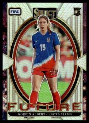 2024 Panini Select FIFA Future Silver Korbin Albert RC #23 A