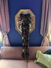 Pretty Little Things Mesh Sleeveless Dress Renaissance Art Print 10 Med NWOT