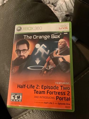 The Orange Box Half Life 2 Xbox 360 Complete Mint