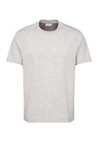 Rundhals T-Shirt Seidensticker Grau XL Regular Fit Baumwolle Herren