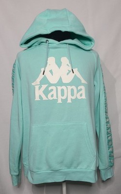 Kappa Mint Green Logo Hoodie Sweatshirt Men's Size L Large
