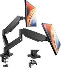 Dual Monitor Stand Adjustable 2 Monitors Arm for 13-32 Inch Screens