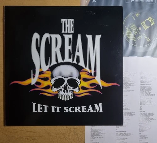 The Scream - Let it Scream [ 1991 Korea Orig 1st LP Vinyl ] w/Insert