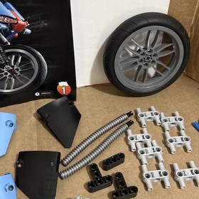 LEGO Technic 42036 Street Motorcycle Model Parts Lot With Instructions
