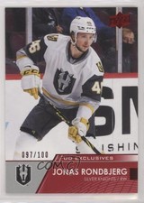 2021-22 Upper Deck AHL Exclusives 97/100 Jonas Rondbjerg #89 h8y