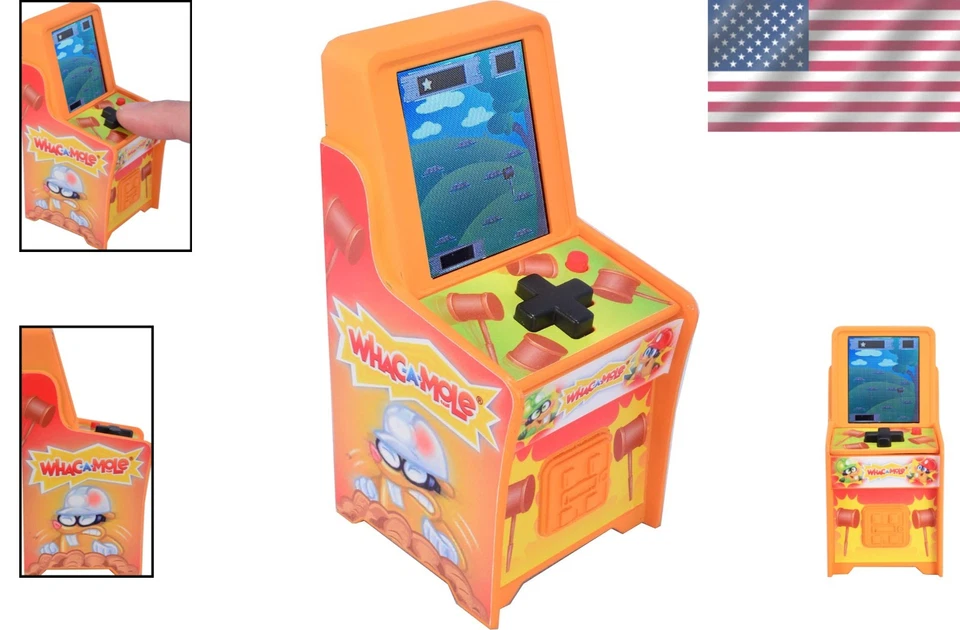 Mini Whac-A-Mole Electronic Arcade Game LCD Screen Battery Operated Fun - Image 2 of 4