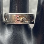 Artisan Shube Signed Sterling Ring Size 8 — photo 1