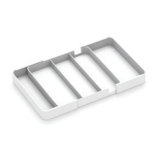 Shallow Drawer Organizer (1.57" H), Modular Expandable Desk Divider (Width 10...