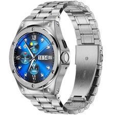 SUPLINK Stainless Steel Case and Bands Compatible with Google Pixel Watch 3 45mm