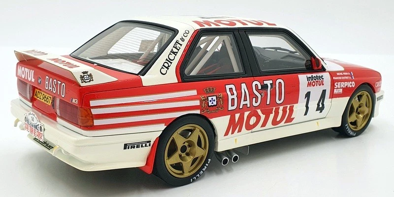 Otto Mobile 1/18 Scale Resin OT669 - BMW M3 E30 TDC1989 - Bastos M.Perin - Image 2 of 4