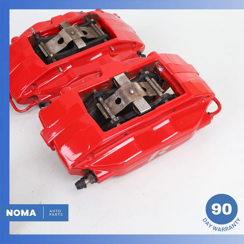 03-06 Jaguar X100 XKR Juego de 4 pinzas de freno delanteras y traseras Brembo OEM 78k Foto 3 de 4