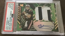 2021 Panini XR Mac Jones  RPA 2/5 Rookie Xcellence Signed Auto Patch