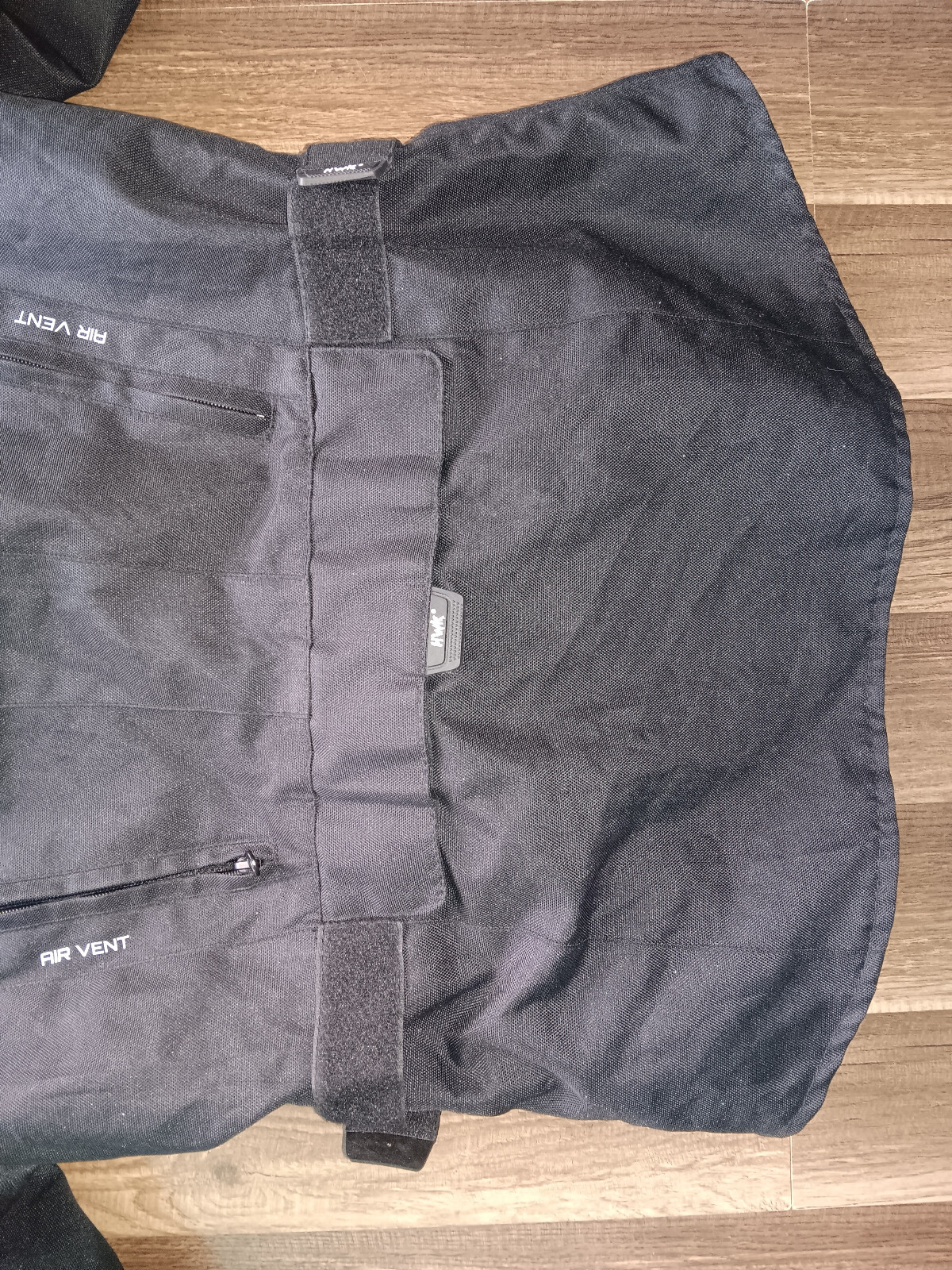 HWK motorsports apparel Large size women black color air vented jacket.