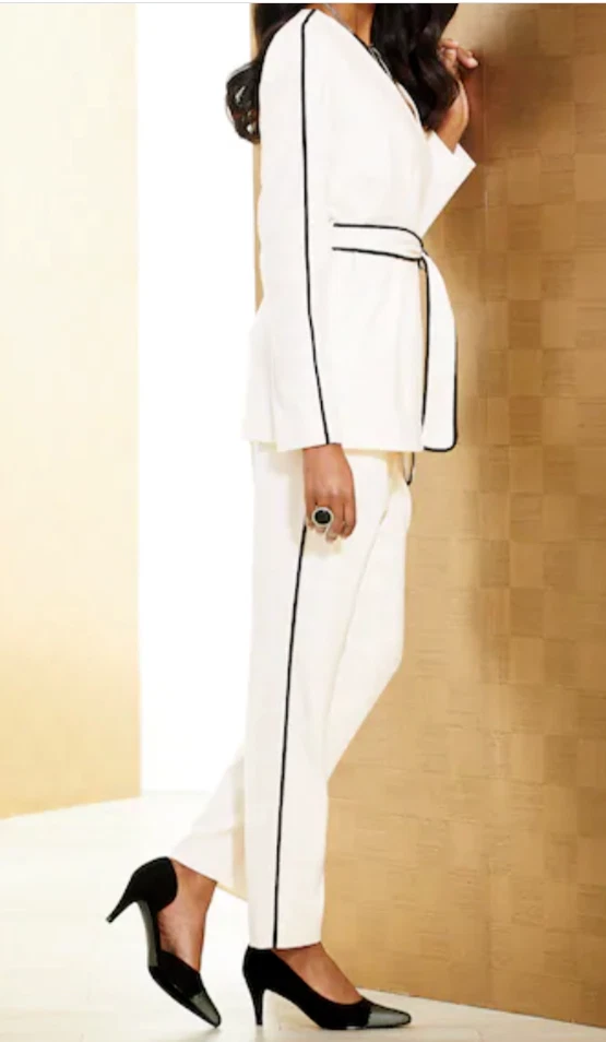 Ashro white deals pantsuit