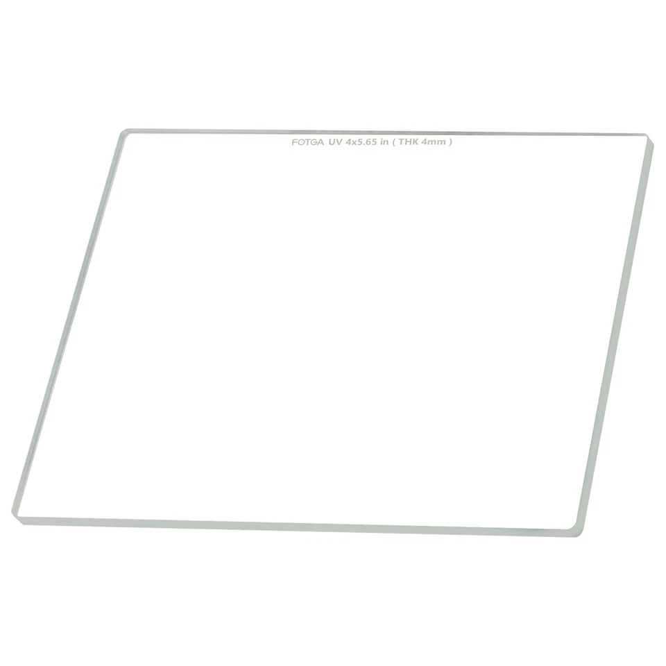 FOTGA Cinema 4X5.65" UV Protection Clear Filter Optical Glass for Matte Box Lens - Image 4 of 4