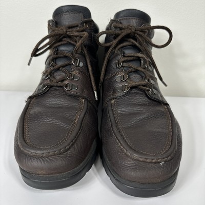 Vintage DEXTER Hiking Boots Men Size 10.5 Brown Made USA  display picture 2