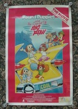 Pound Puppies Movie Poster 1988 Tonka Toys original 1 SH. 27x41 cartoon promo