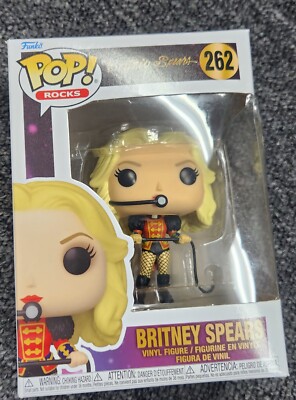 Funko Pop: Rocks #262 Britney Spears *Damaged*