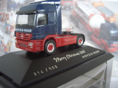Herpa 254632 Mercedes-Benz Actros LH SZM ''Hoyer-Talke / Weihnachten 2006''