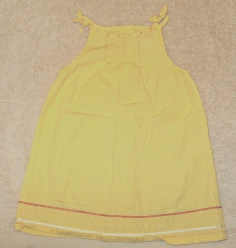 Gymboree Pina Colada Yellow Dress Size 