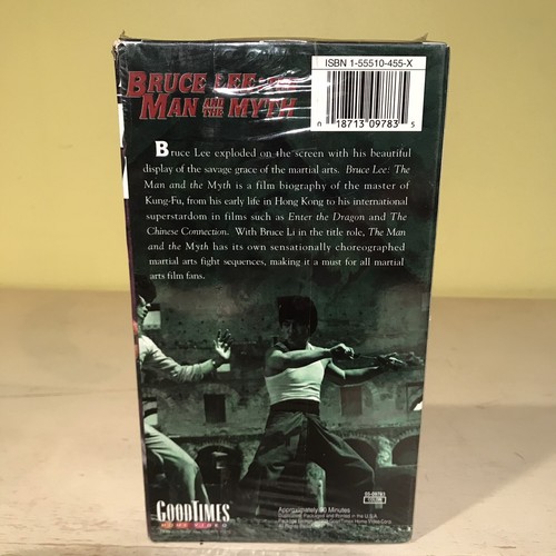 Vtg 1976 Bruce Lee Film “The Man And The Myth” Good Times VHS Tape (Brand New) - Picture 3 of 5