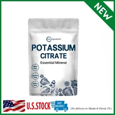 Polvo De Citrato De Potasio De Origen Estadounidense, 1 Kg (35 Onzas), Suplem...