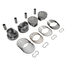 4pcs Pistons & Snap Rings Set 23041-2E210 For 2014-2019 Hyundai Kia Soul 2.0L