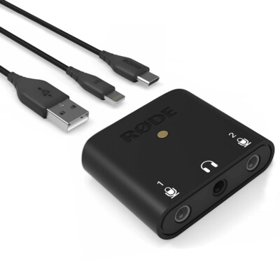 RØDE AI-Micro kompaktes 2-Kanal Audio-Interface für Smartphone Computer