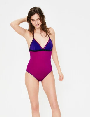 BODEN Badeanzug Schwimmanzug Sicily Swimsuit Uk14 40 42 Neu - Bild 1 von 4