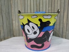Schylling Felix The Cat Metal Beach Sand Bucket Pail