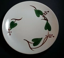 Stanhome Ivy 9 1/2" Lunch plate by Blue Ridge Southern Potteries some scratching