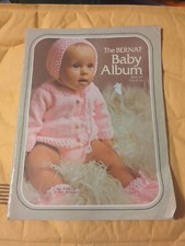 The BERNAT BABY ALBUM Book 187 No. 5135 - 187 VGC Pattern Book Knit Crochet