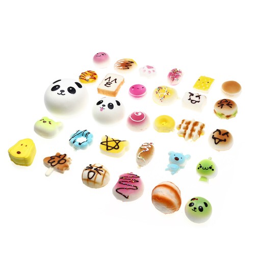 30pcs jumbo medio mini spremi casuali a panda cinghie telefoniche - Zdjęcie 11 z 12